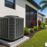 AC installation cost Sun City Center outdoor condenser unit modern Florida home