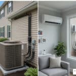 central AC vs mini split home cooling comparison