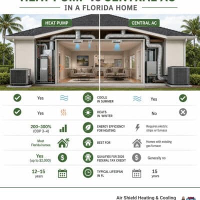heat pump vs AC Florida
