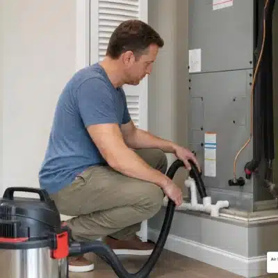 AC drain line clog in a Parrish FL home