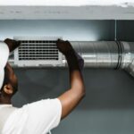 precision sealed rigid metal ductwork installed in an attic space